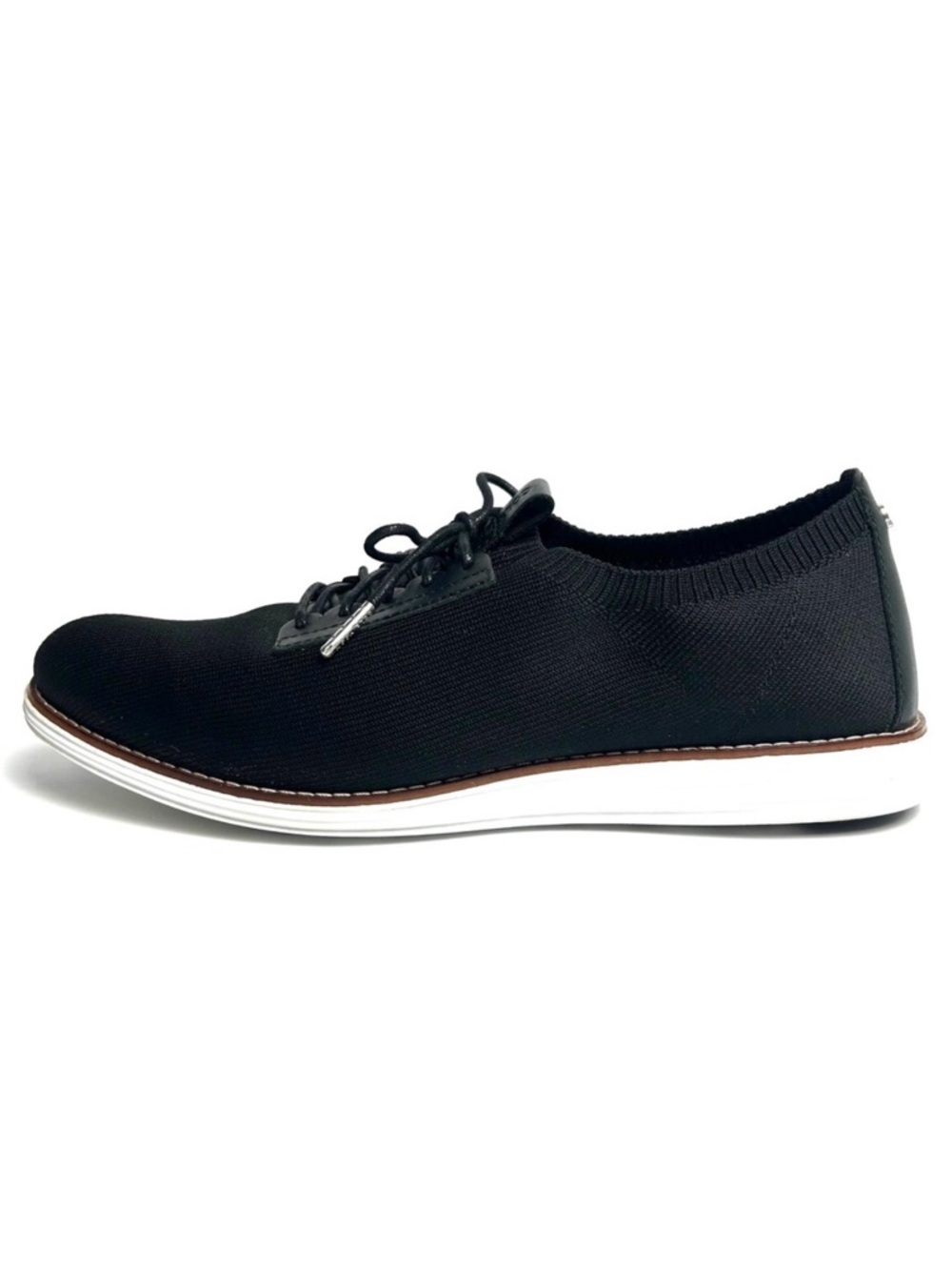 Cole‎ Haan ØriginalGrand Black Knit Oxford Sneaker Shoes - Women's 10.5b